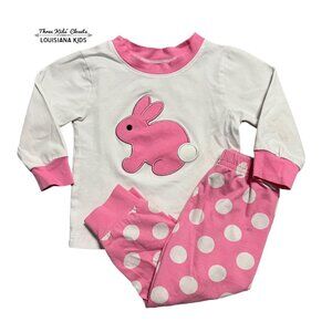 Smocked Auctions 12m Easter Bunny Appliqué Pajamas